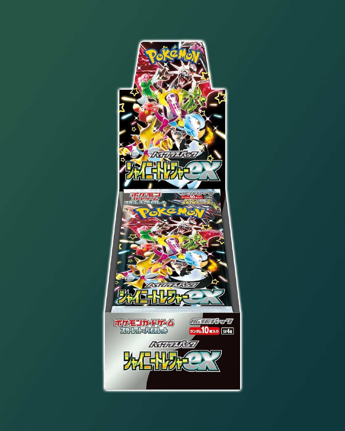 Display Pokémon SV4a Shiny Treasure ex [SV4A] scellé — édition japonaise officielle